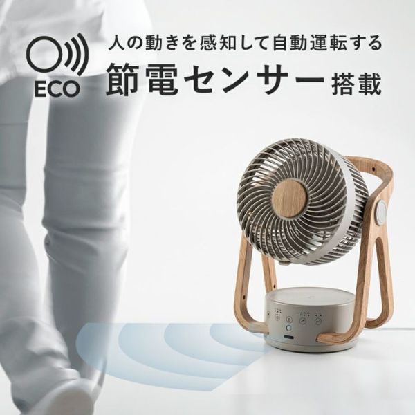 スリーアップサーキュレーターの節電センサー