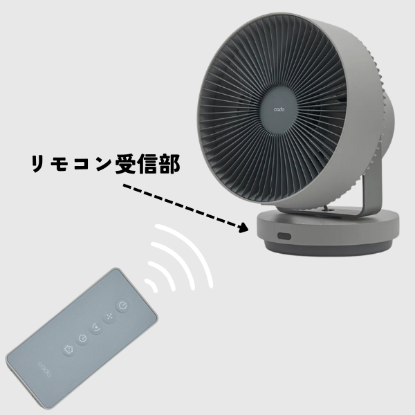 カドー除菌サーキュレーターの口コミ/リモコンの反応がイマイチ